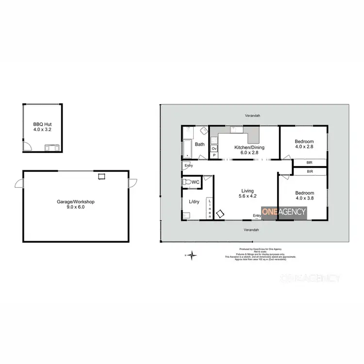 Floorplan of Homely house listing, 11 Horton Street, Forest TAS 7330