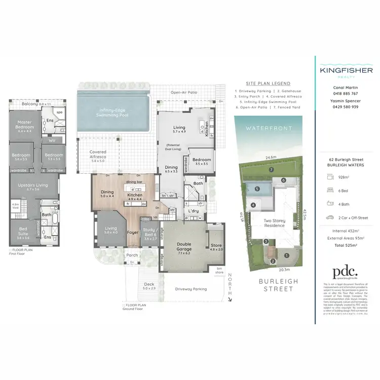 Floorplan of Homely house listing, 62 Burleigh Street, Burleigh Waters QLD 4220