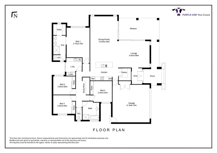 Floorplan of Homely house listing, 1 Riverside Crescent, Springfield Lakes QLD 4300