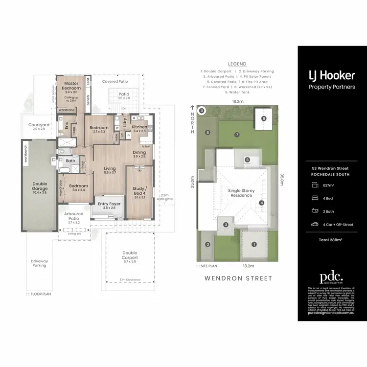 Floorplan of Homely house listing, 53 Wendron Street, Rochedale South QLD 4123
