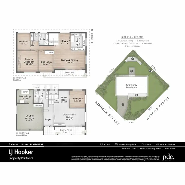 Floorplan of Homely house listing, 6 Kimmax Street, Sunnybank QLD 4109