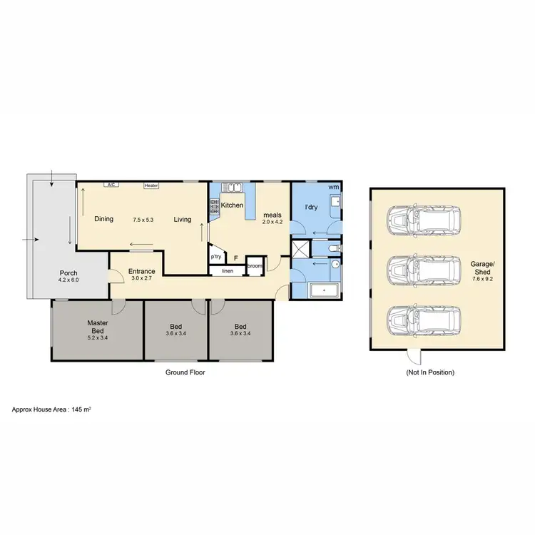 Floorplan of Homely house listing, 79 South Road, Rosebud VIC 3939