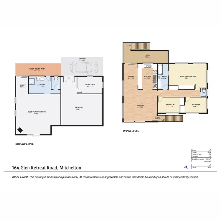 Floorplan of Homely house listing, 164 Glen Retreat Road, Mitchelton QLD 4053