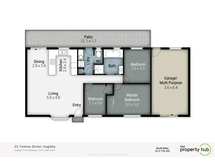 Floorplan of Homely house listing, 23 Temma Street, Eagleby QLD 4207