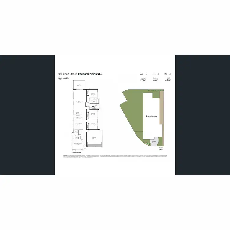 Floorplan of Homely house listing, 12 Falcon Street, Redbank Plains QLD 4301
