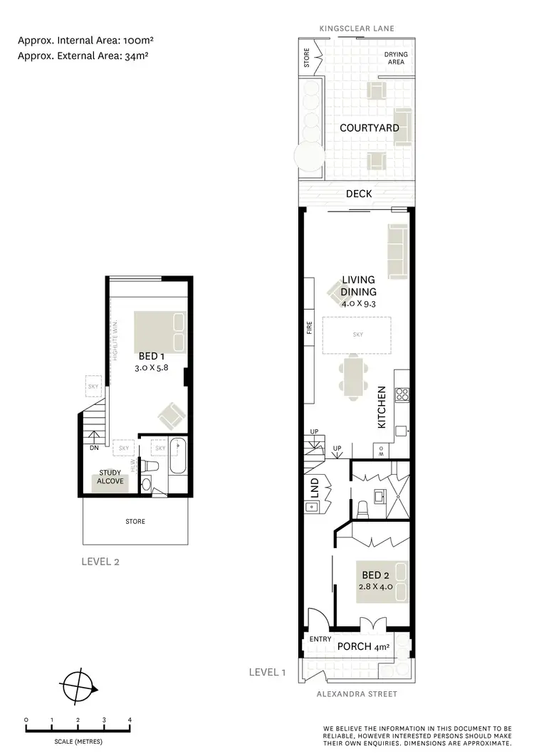 Floorplan of Homely terrace listing, 47 Alexander Street, Alexandria NSW 2015