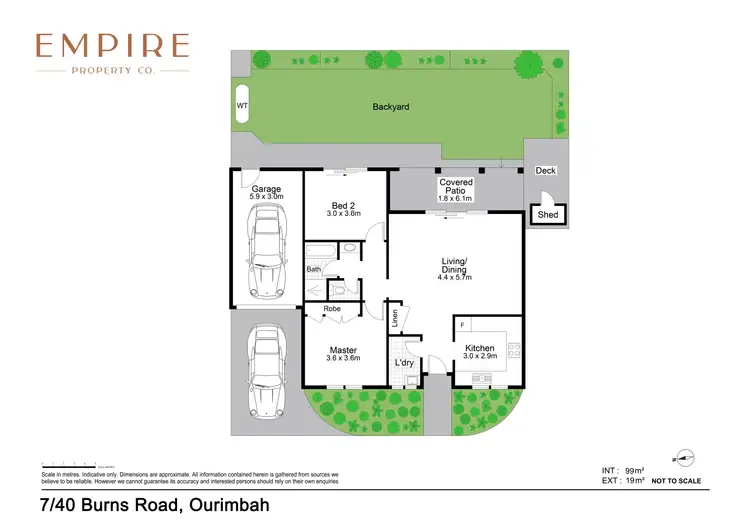 Floorplan of Homely villa listing, 7/40 Burns Road, Ourimbah NSW 2258