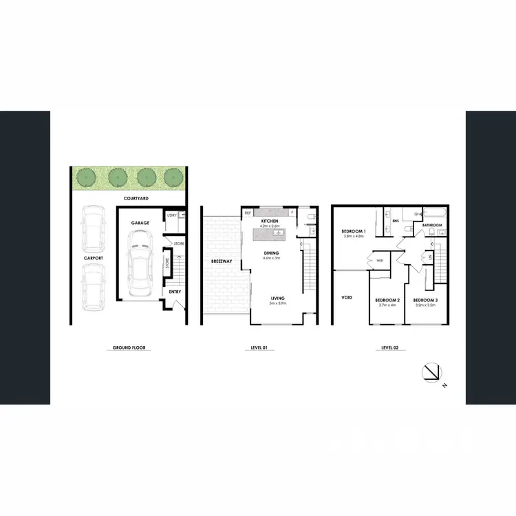 Floorplan of Homely townhouse listing, 5/22 Creighton Street, Mount Gravatt QLD 4122