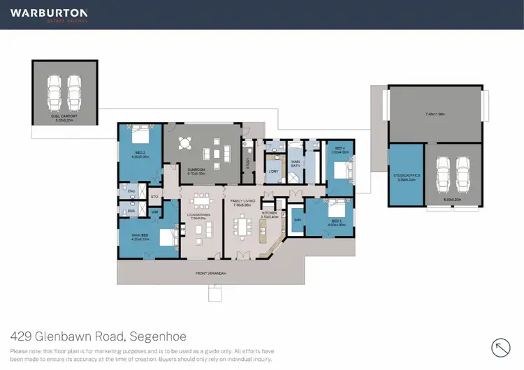 Floorplan of Homely rural property listing, 429 Glenbawn Road, Scone NSW 2337