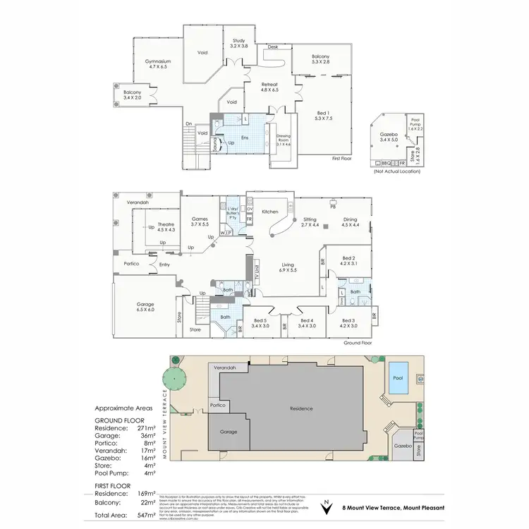 Floorplan of Homely house listing, 8 Mount View Tce, Mount Pleasant WA 6153