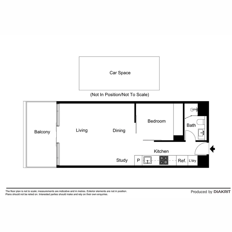 Floorplan of Homely apartment listing, 317/14 Elizabeth Street, Malvern VIC 3144