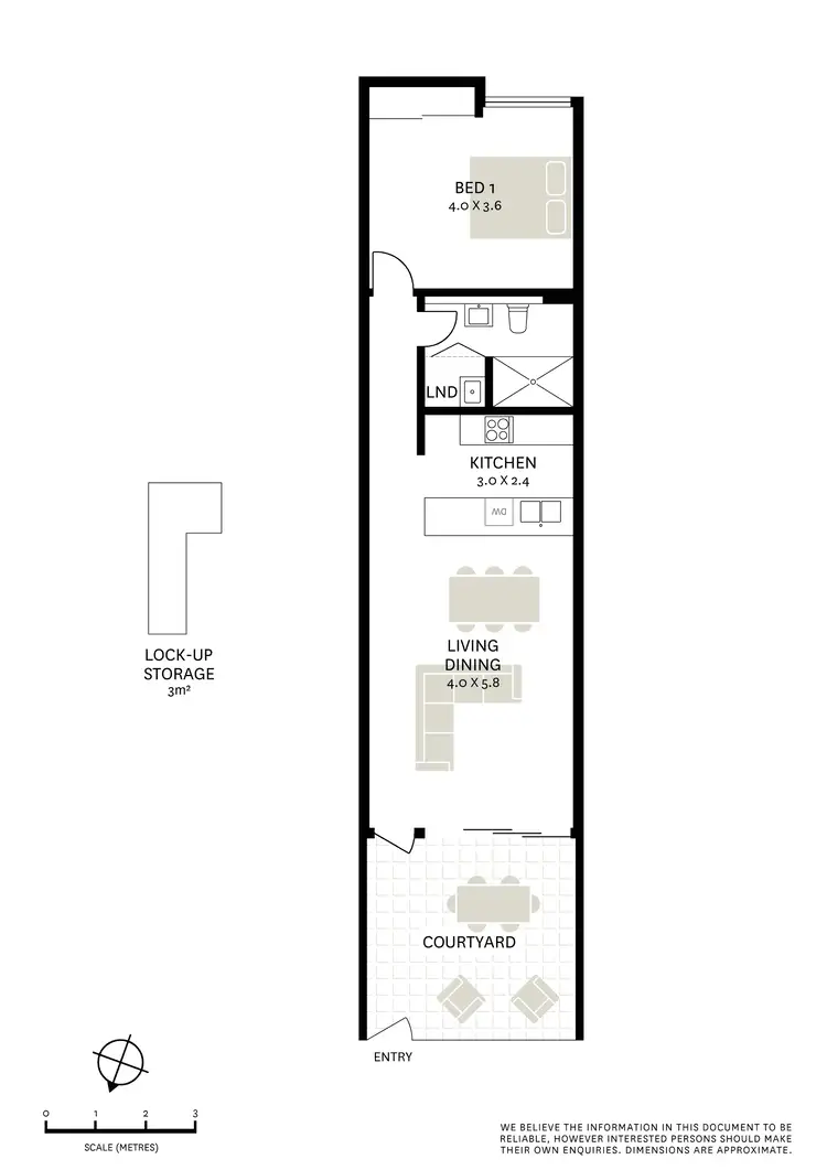 Floorplan of Homely apartment listing, 103/141 McEvoy Street, Alexandria NSW 2015
