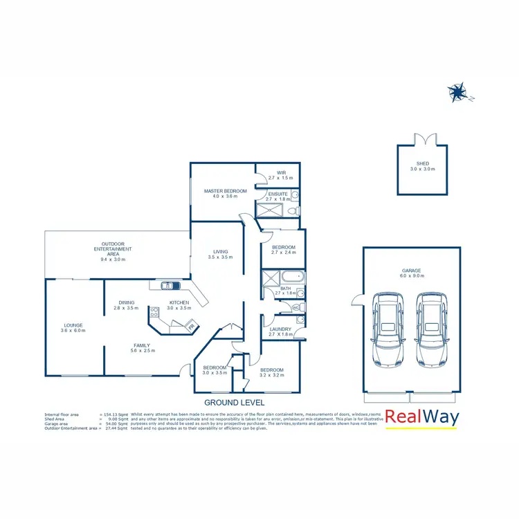 Floorplan of Homely house listing, 73 Ashlands Drive, Helidon Spa QLD 4344