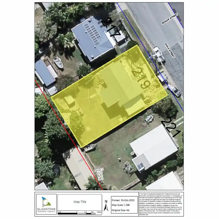 Floorplan of Homely house listing, 219 Oaka Street, South Gladstone QLD 4680