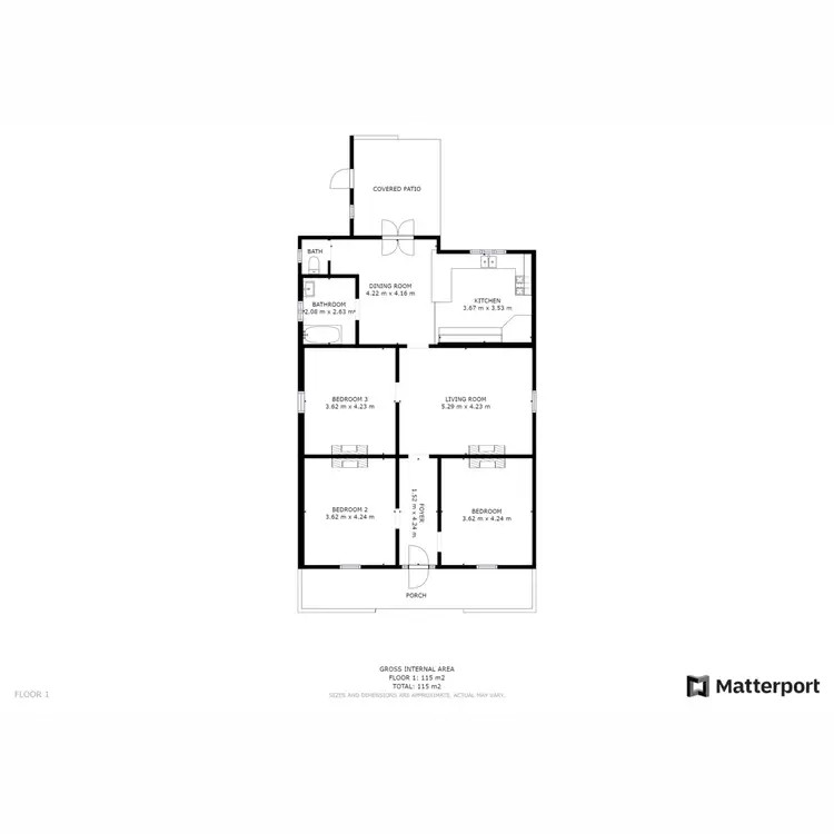 Floorplan of Homely house listing, 7 Bayley Street Woodbridge, Woodbridge WA 6056