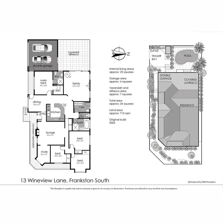 Floorplan of Homely house listing, 13 Wineview Lane, Frankston South VIC 3199