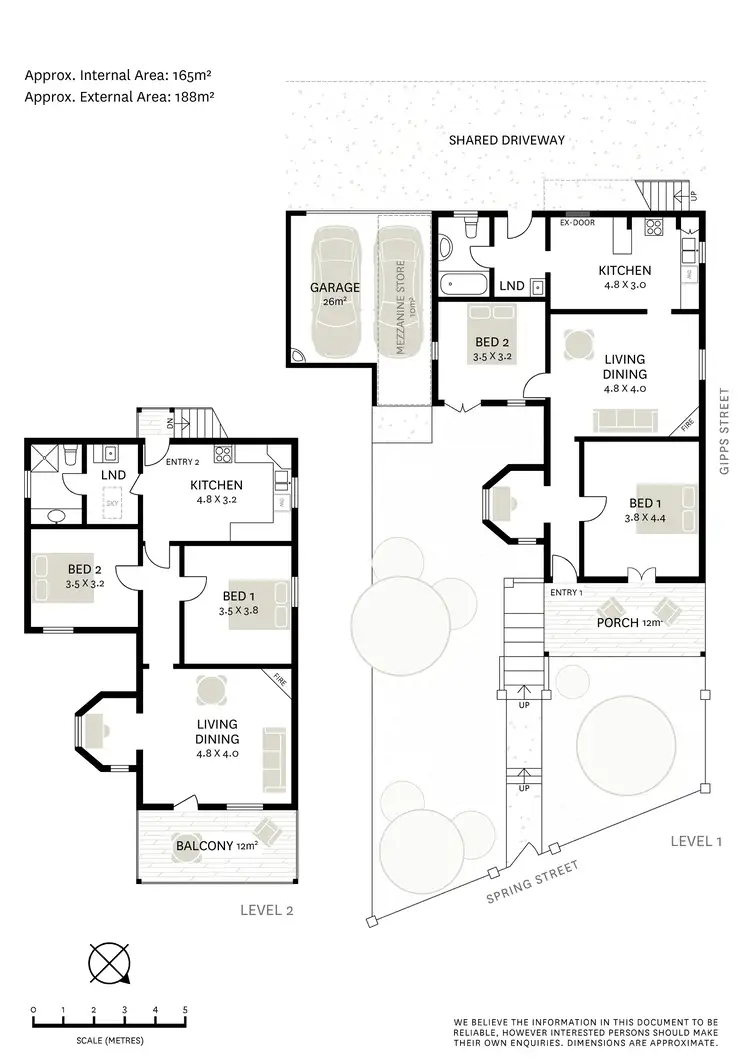 Floorplan of Homely house listing, 12 Spring Street, Birchgrove NSW 2041