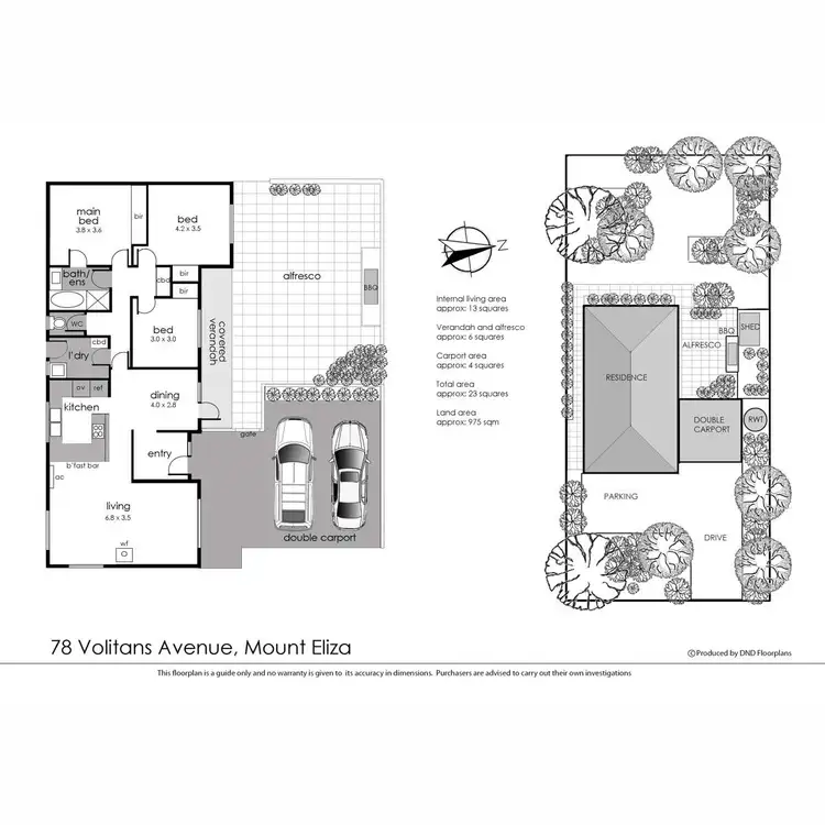 Floorplan of Homely house listing, 78 Volitans Avenue, Mount Eliza VIC 3930