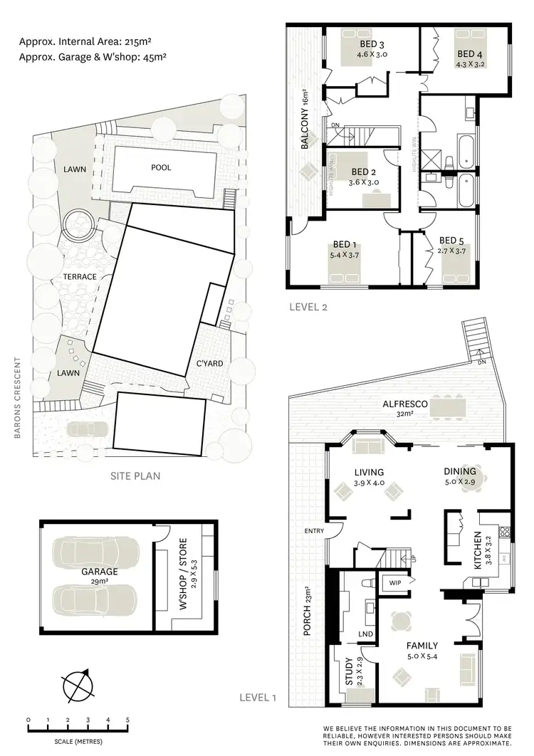 Floorplan of Homely house listing, 30 Barons Crescent, Hunters Hill NSW 2110