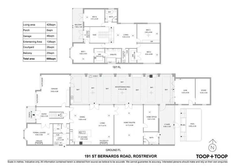 Floorplan of Homely house listing, 191 St Bernards Road, Rostrevor SA 5073