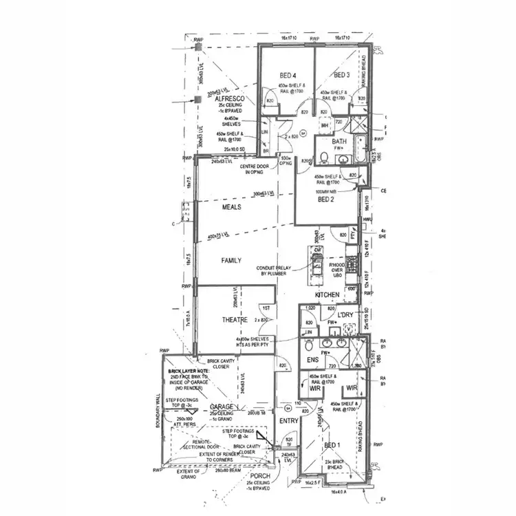 Floorplan of Homely house listing, 14 Goodalli Street, Jindalee WA 6036