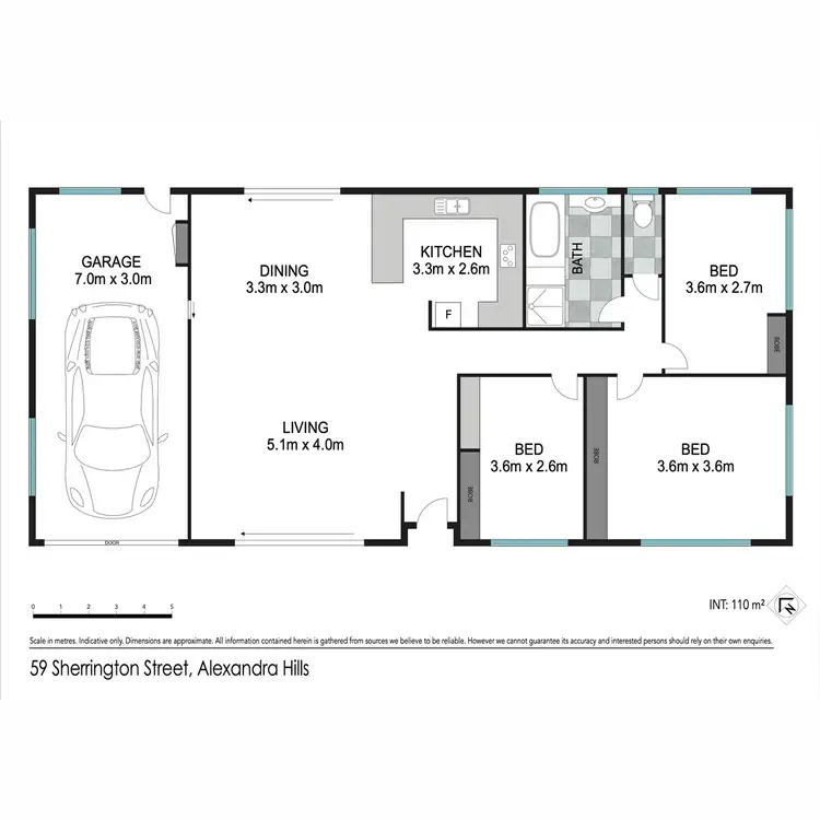 Floorplan of Homely house listing, 59 Sherington Street, Alexandra Hills QLD 4161