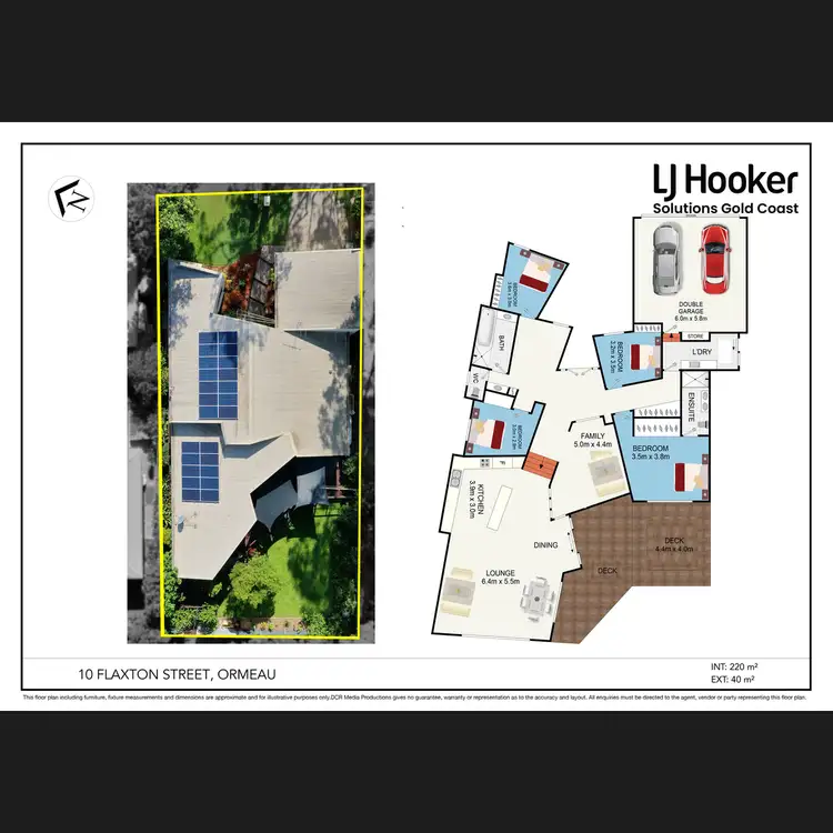 Floorplan of Homely house listing, 10 Flaxton Street, Ormeau QLD 4208
