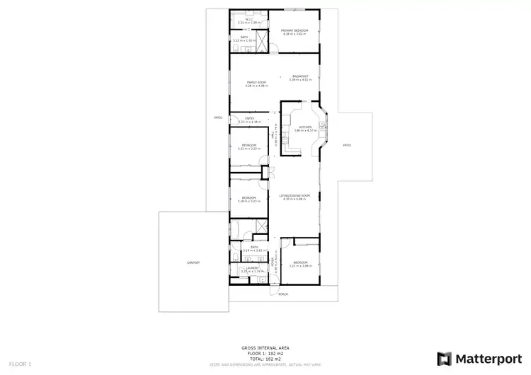 Floorplan of Homely rural property listing, 180 Seaview Road, Qunaba QLD 4670