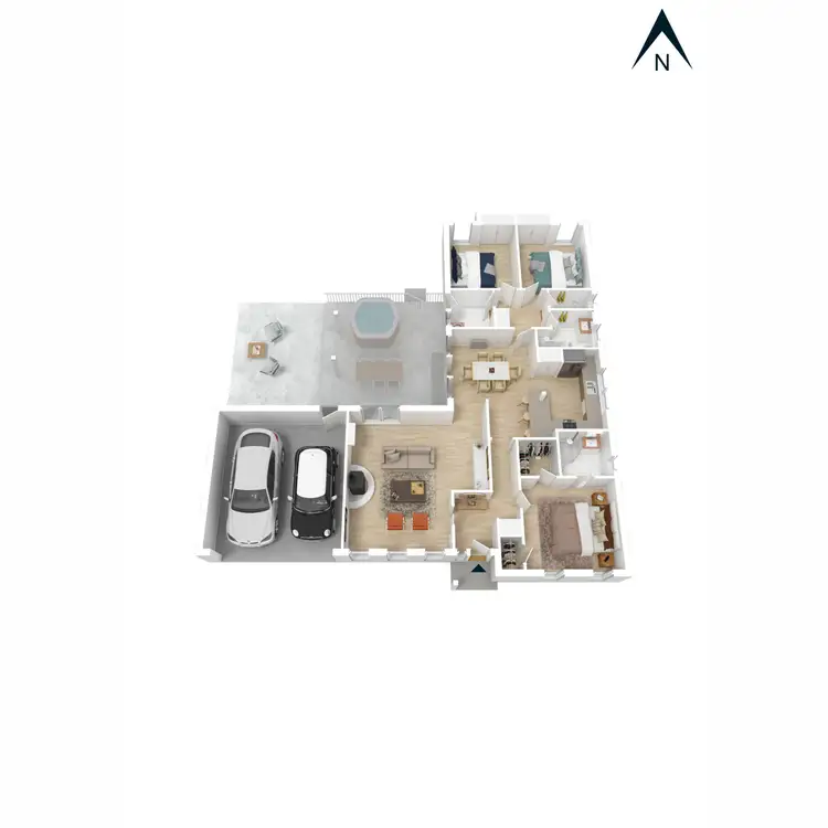 Floorplan of Homely house listing, 32 Harridge Street, Rosebud VIC 3939