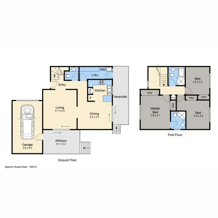 Floorplan of Homely house listing, 11/284-285 Nepean Highway, Seaford VIC 3198