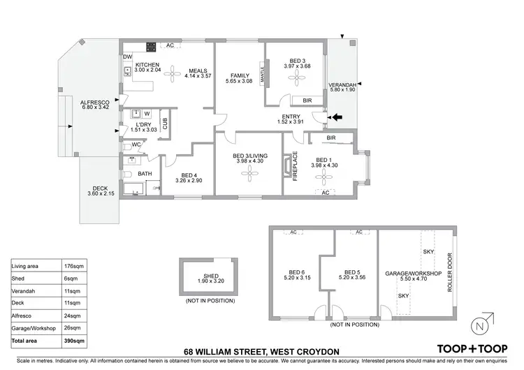 Floorplan of Homely house listing, 68 William Street, West Croydon SA 5008