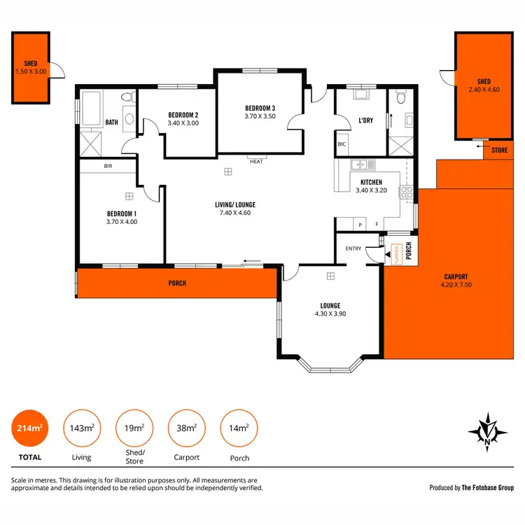Floorplan of Homely house listing, 14A Barker Grove, Toorak Gardens SA 5065