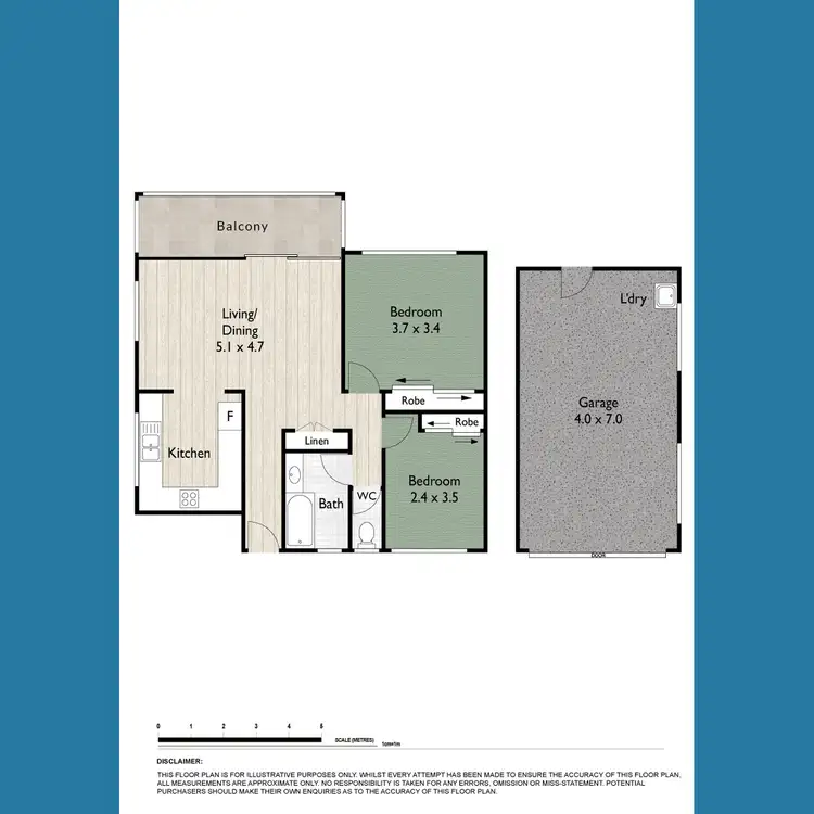 Floorplan of Homely unit listing, 4/45 Atthow Parade, Nundah QLD 4012