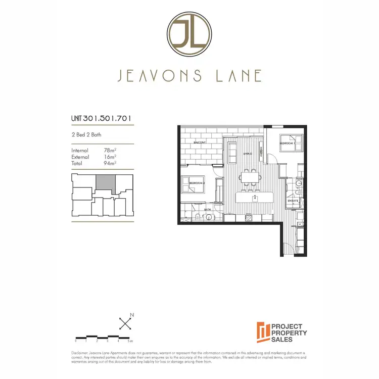 Floorplan of Homely apartment listing, 109/7 Jeavons Lane, Stones Corner QLD 4120