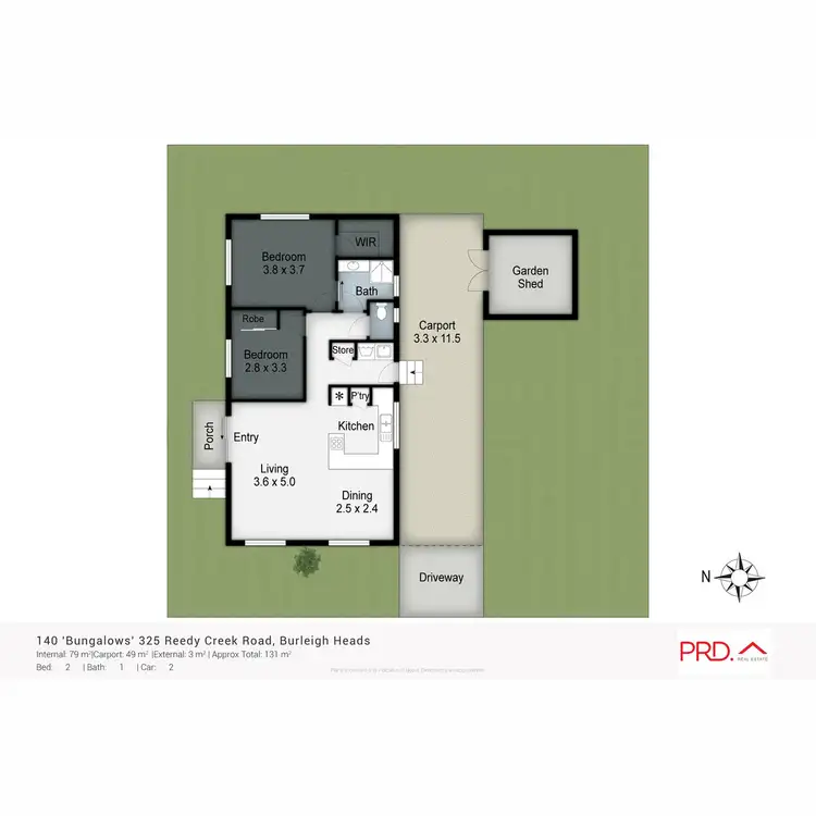 Floorplan of Homely house listing, 140/325 Reedy Creek Road, Reedy Creek QLD 4227