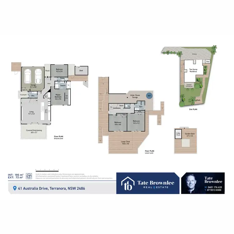 Floorplan of Homely house listing, 41 Australia Drive, Terranora NSW 2486