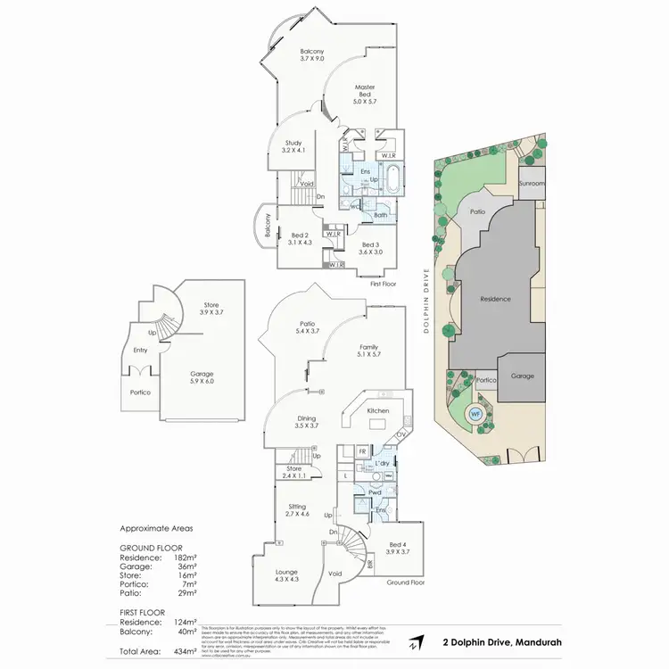 Floorplan of Homely house listing, 2 Dolphin Drive, Mandurah WA 6210