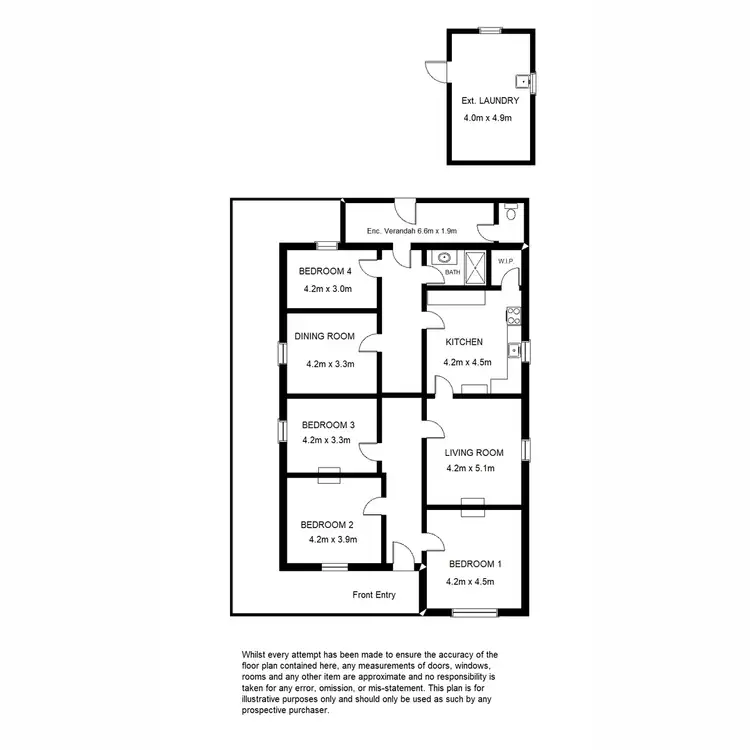 Floorplan of Homely villa listing, 24-26 Seventh Street, Quorn SA 5433