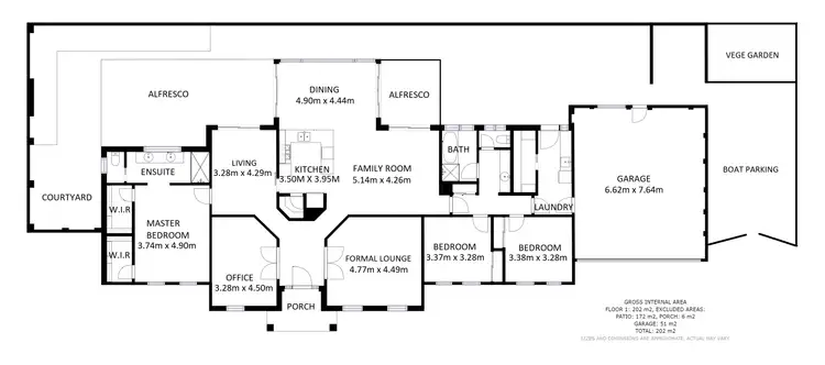 Floorplan of Homely house listing, 22 Layton Lane, East Albury NSW 2640