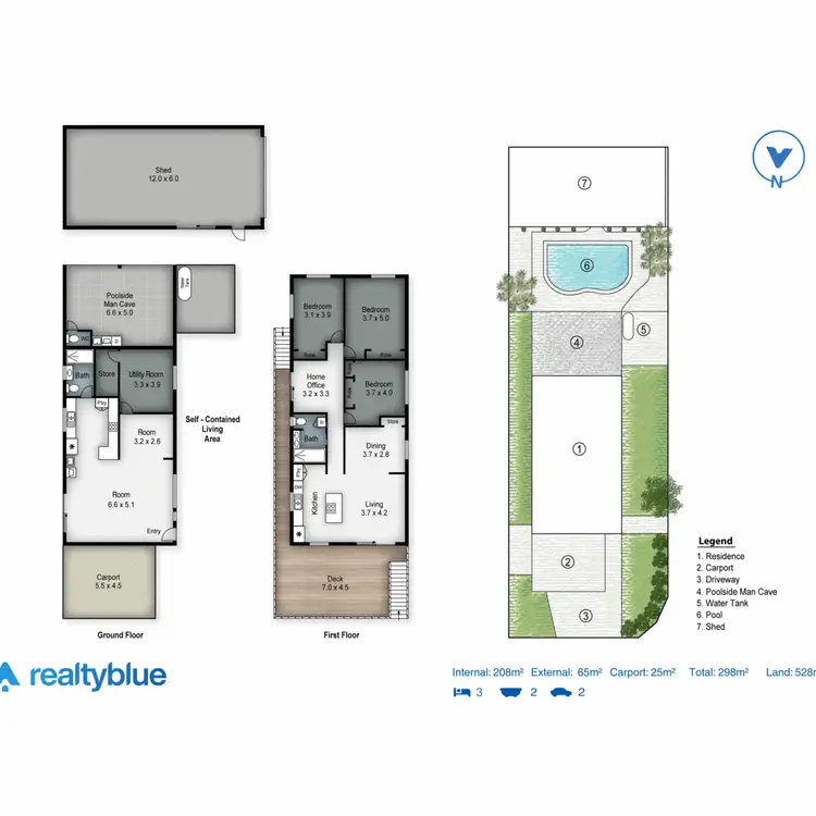 Floorplan of Homely house listing, 22 Kylie Street, Arundel QLD 4214