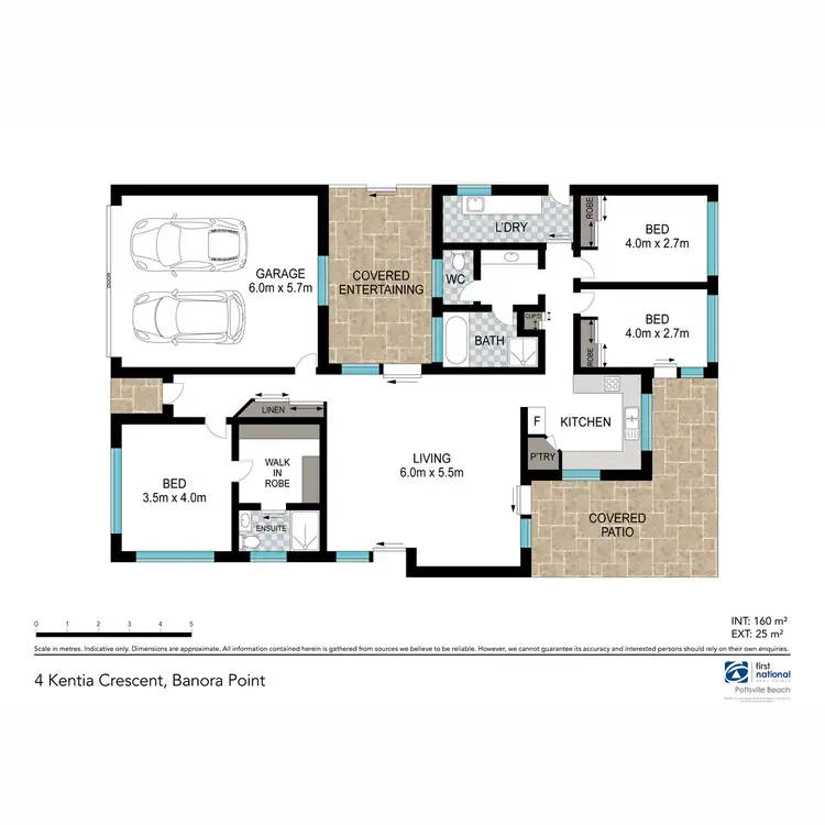 Floorplan of Homely house listing, 4 Kentia Crescent, Banora Point NSW 2486