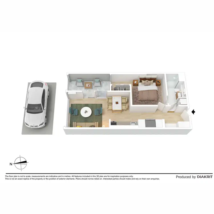 Floorplan of Homely apartment listing, 202/36 Lynch Street, Hawthorn VIC 3122