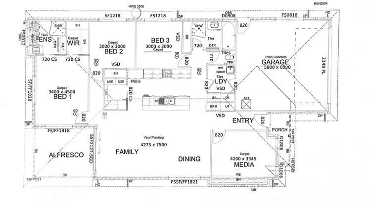 Floorplan of Homely house listing, 32 Waugh Street, Urangan QLD 4655