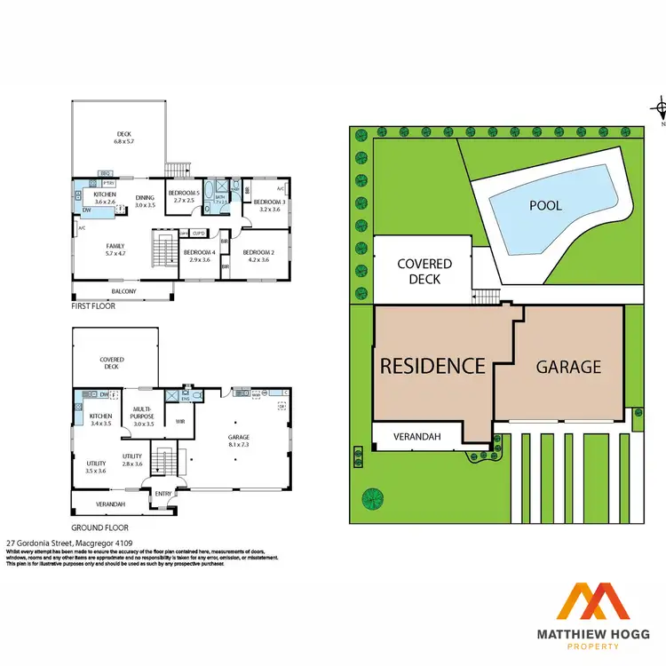 Floorplan of Homely house listing, 27 Gordonia Street, Macgregor QLD 4109