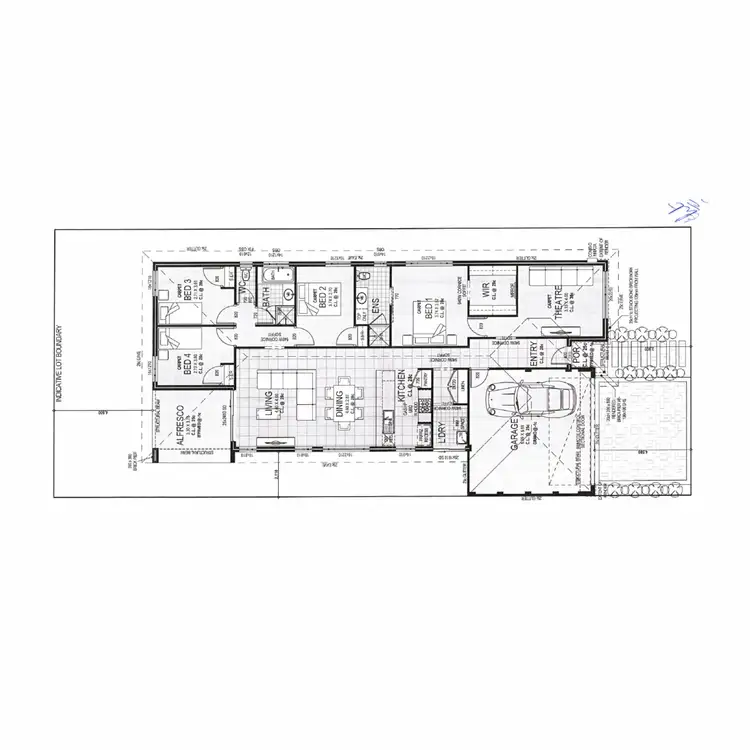 Floorplan of Homely house listing, 52 Luminous Crescent, Eglinton WA 6034