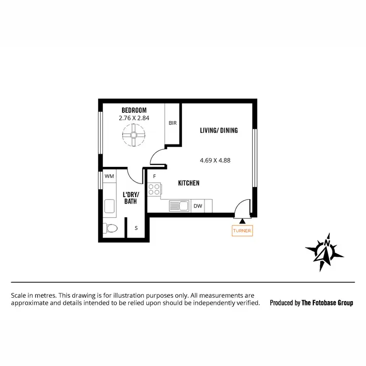 Floorplan of Homely unit listing, 8/53 Archer Street, North Adelaide SA 5006