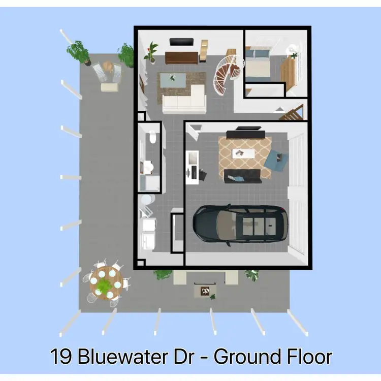 Floorplan of Homely house listing, 19 Bluewater Drive, Elliott Heads QLD 4670