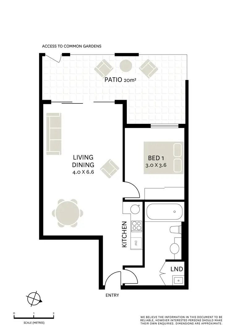 Floorplan of Homely apartment listing, 24/268 Pitt Street, Waterloo NSW 2017