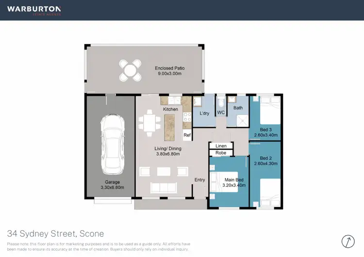 Floorplan of Homely house listing, 34 Sydney Street, Scone NSW 2337