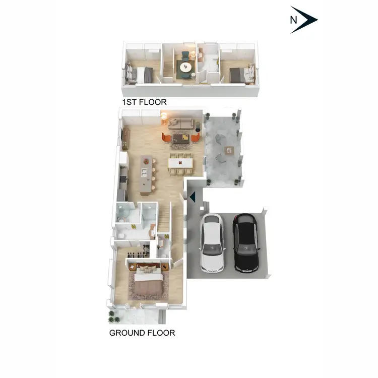 Floorplan of Homely house listing, 29a Keogh Street, Rosebud VIC 3939